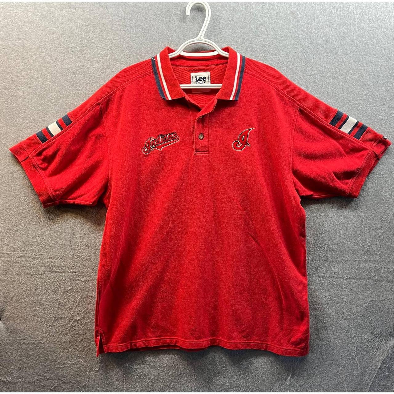 Vintage Cleveland Indians Polo - Depop