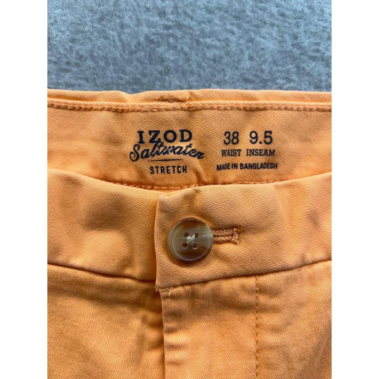 Izod Men's Orange Shorts | Depop