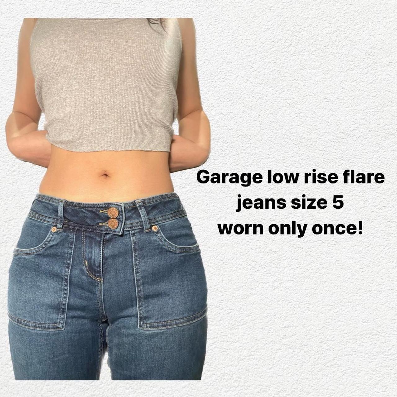 Garage Low Rise Flare Jean