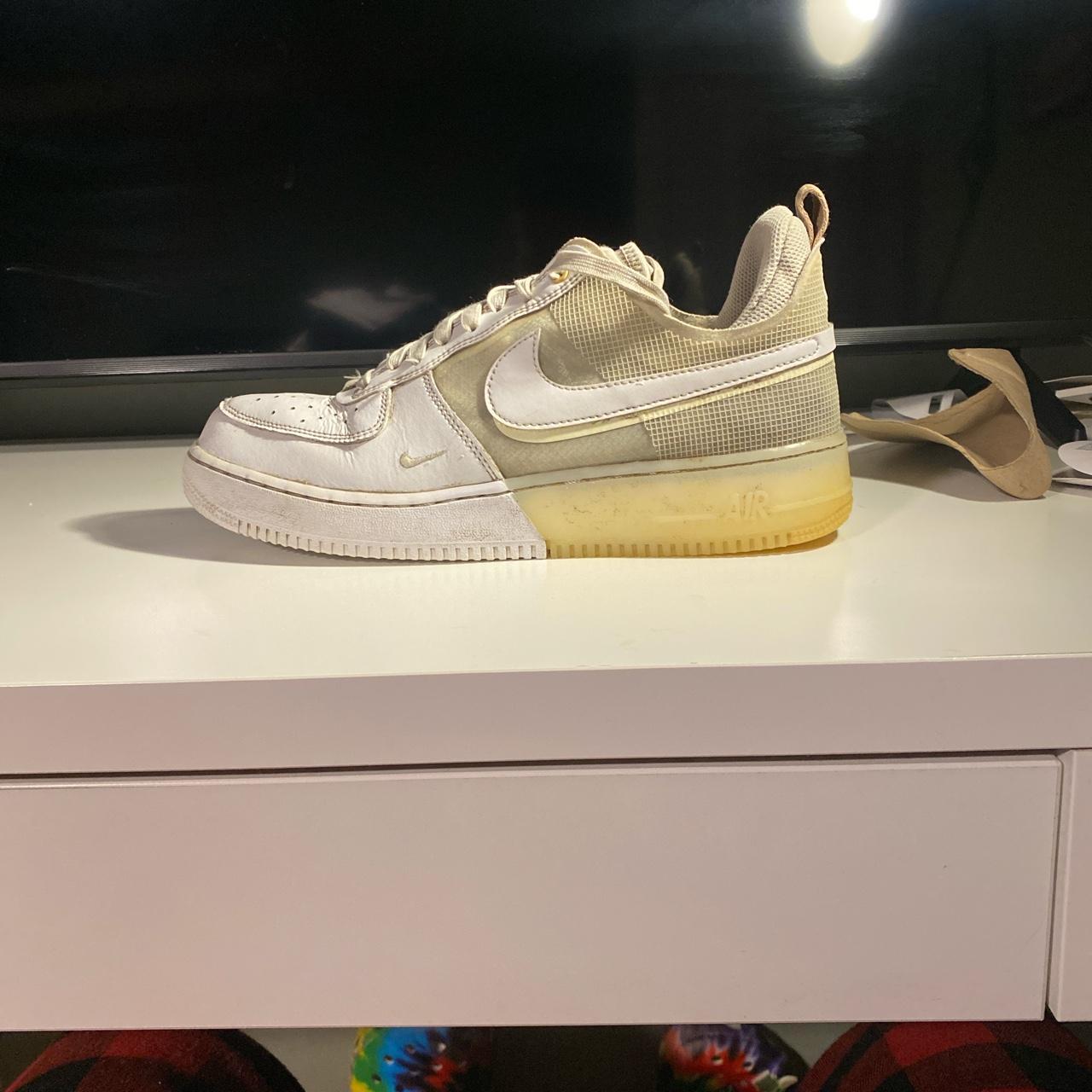 mens white air force ones size 9
