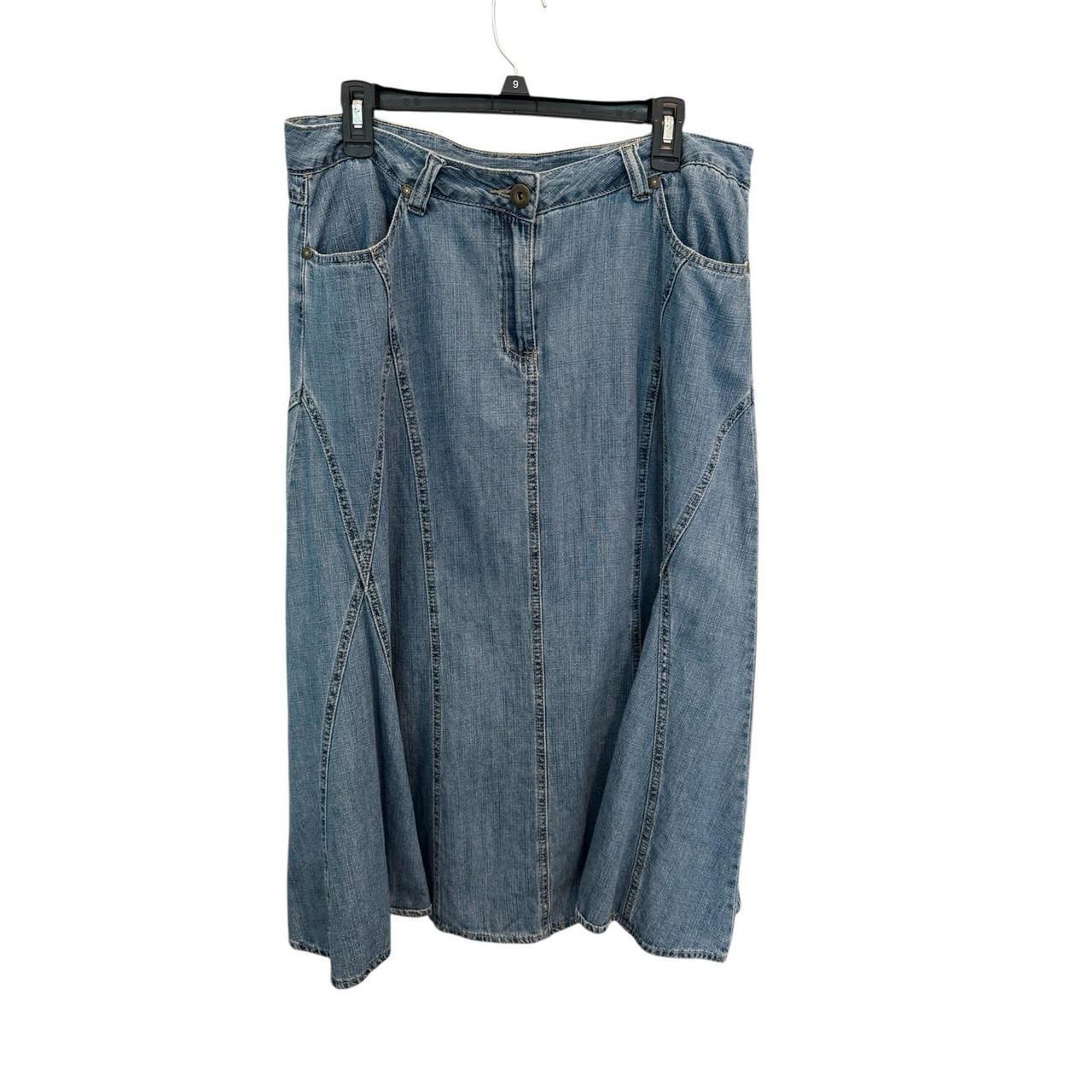 Faded Glory Women's Plus size Skirt Blue 14 – Faded Glory