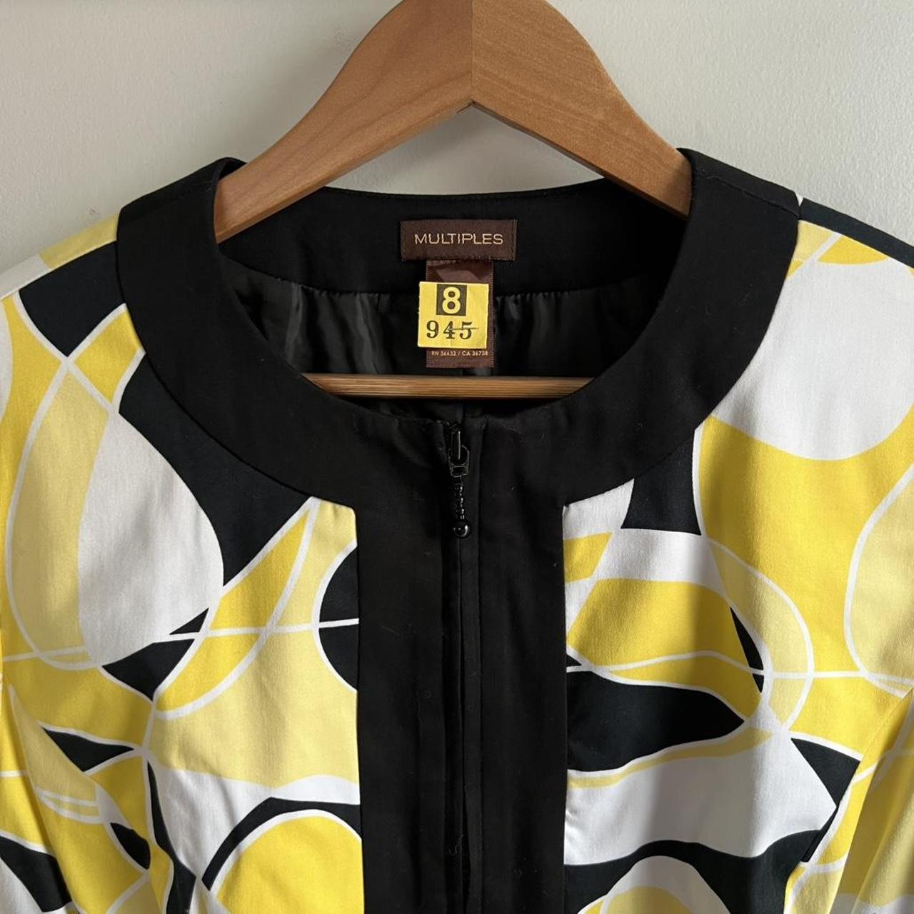 Multiples Women's Jacket - Yellow/Multi - M – Mul… - image 4