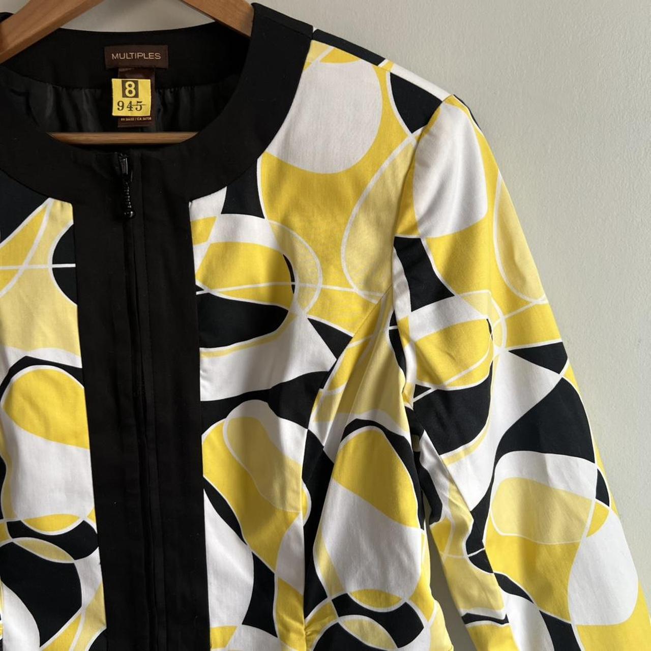 Multiples Women's Jacket - Yellow/Multi - M – Mul… - image 2