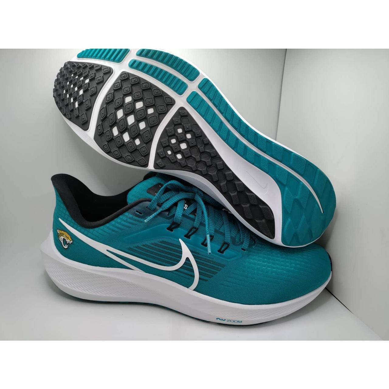 Unisex Nike Teal Jacksonville Jaguars Zoom Pegasus 39 Running Shoe