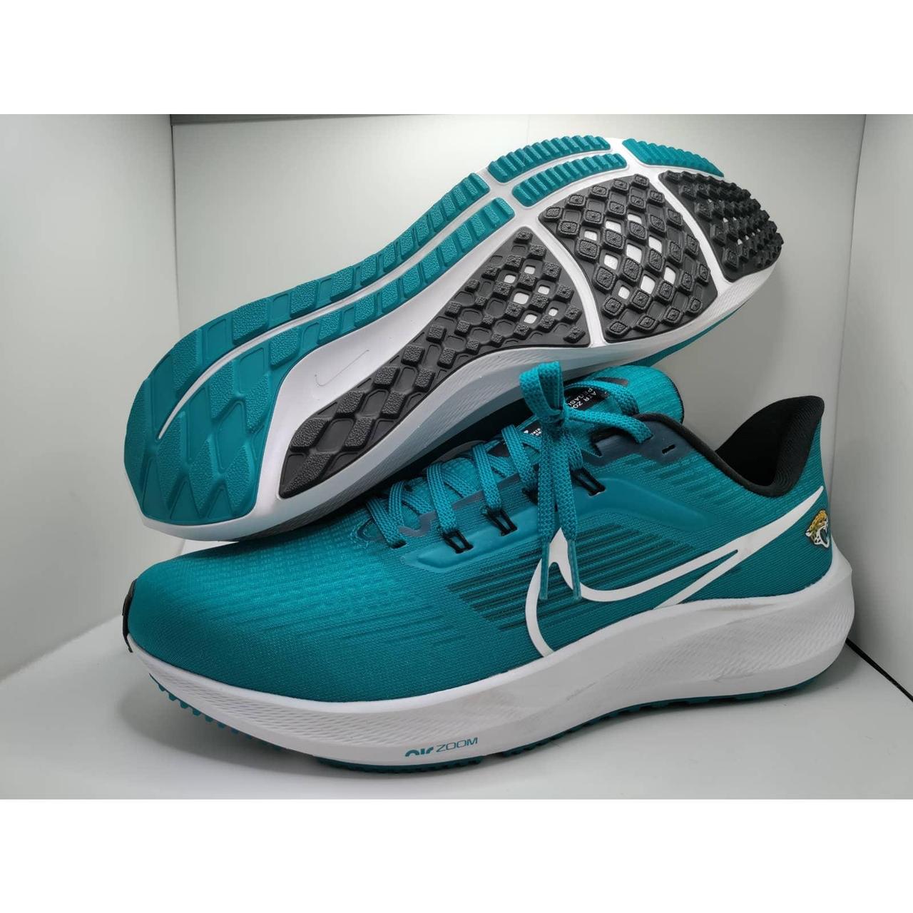 Unisex Nike Teal Jacksonville Jaguars Zoom Pegasus 39 Running Shoe