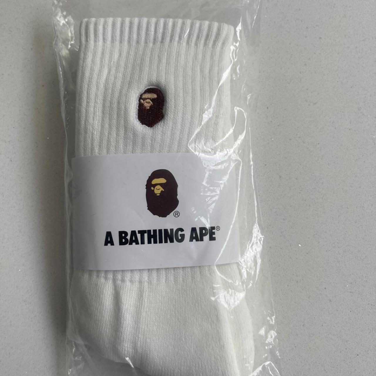 A Bathing Ape socks BAPE 1 pair Brand knew comes... - Depop