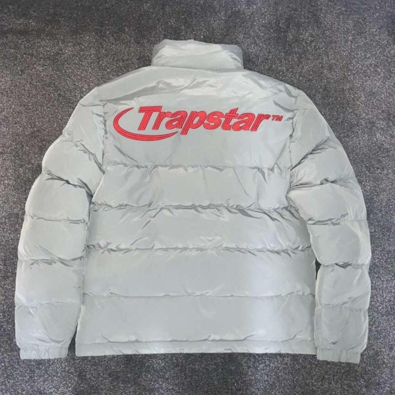 grey and red hyperdrive trapstar got the receipts Depop