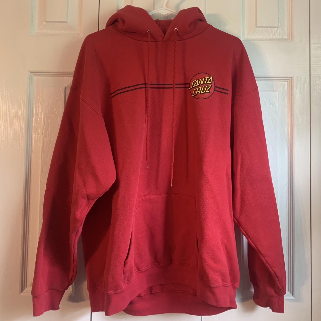 Santa cruz hoodie red online