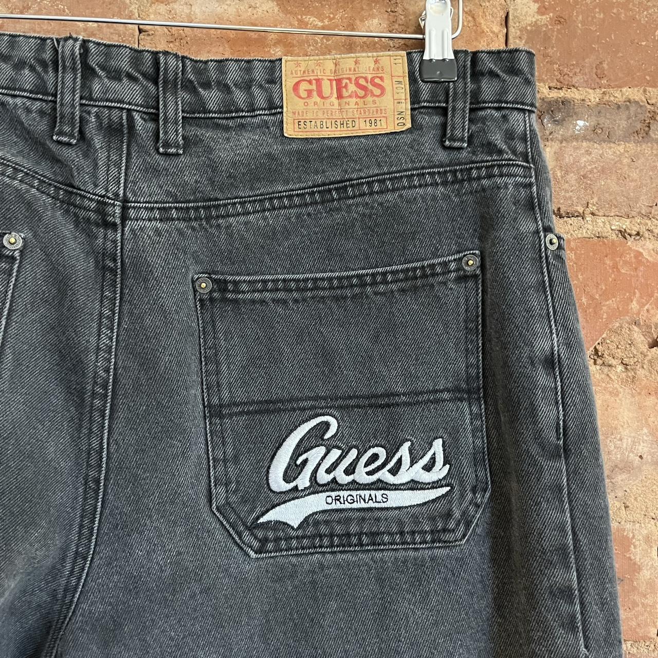 Mens Black Guess Vintage Jeans from Urban Outfitters... Depop