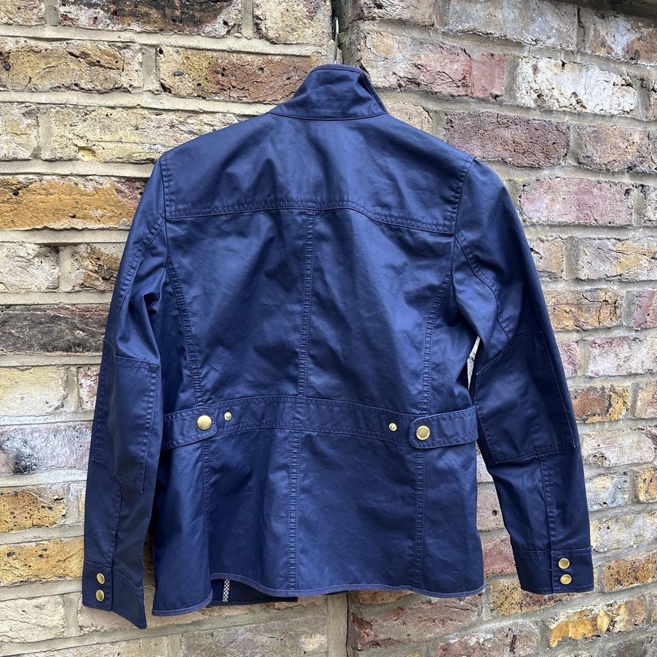 J.Crew Women's Navy Jacket Depop