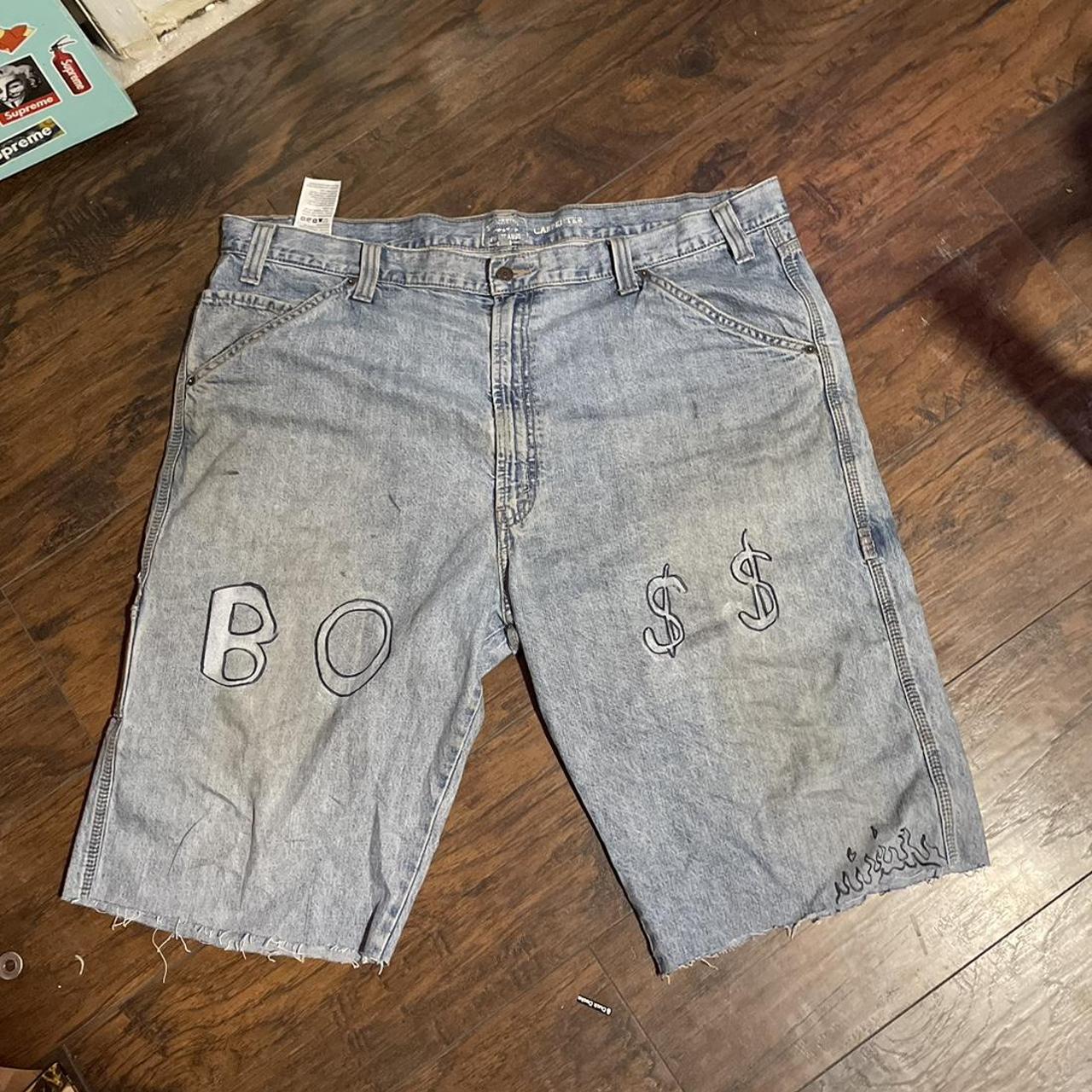 Supreme Supreme baggy denim shorts