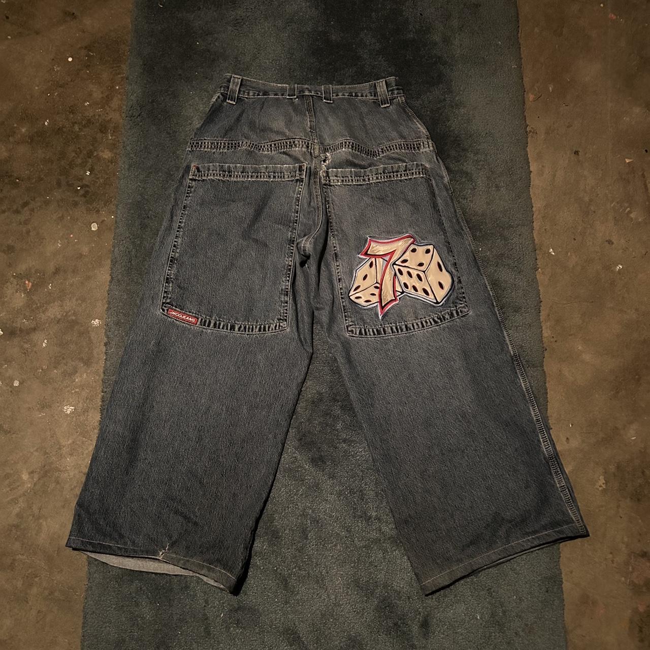 DO NOT BUY!!!! Crazy Rare 90s Lucky 7 Dice Jncos,... - Depop