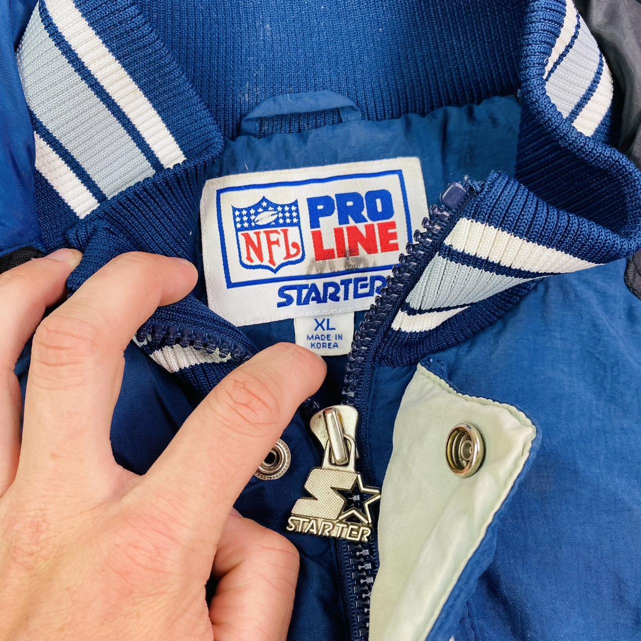 Vintage Starter Pro Line NFL Dallas Cowboys Pullover - Depop