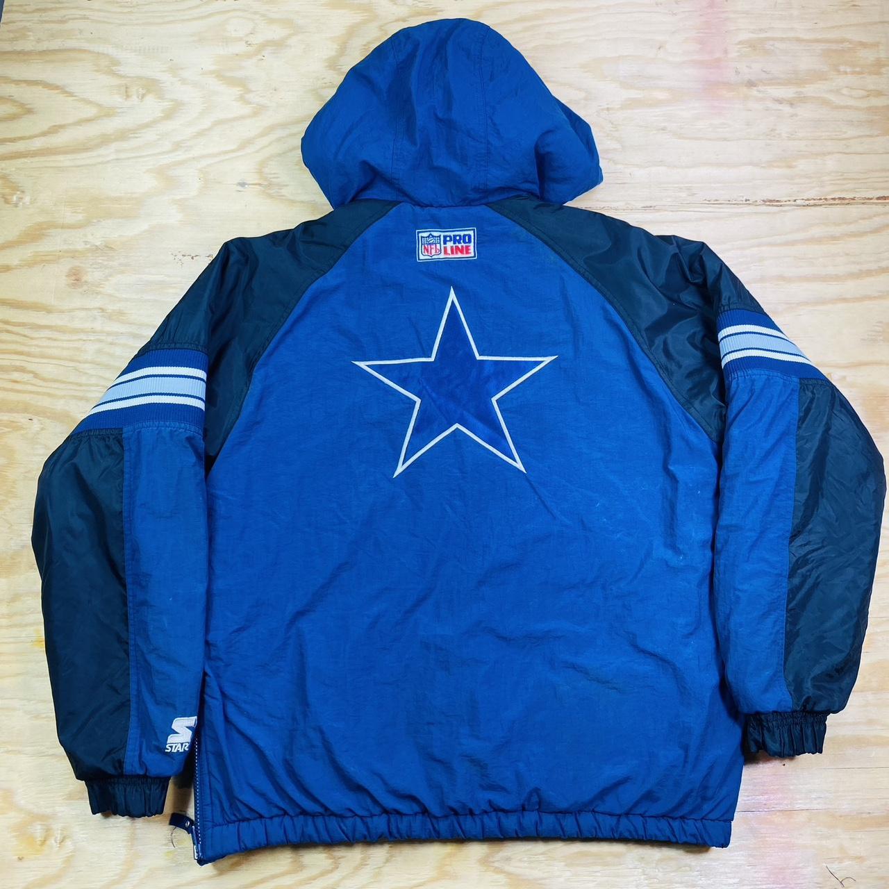 Vintage starter pro line dallas cowboys puffer - Depop