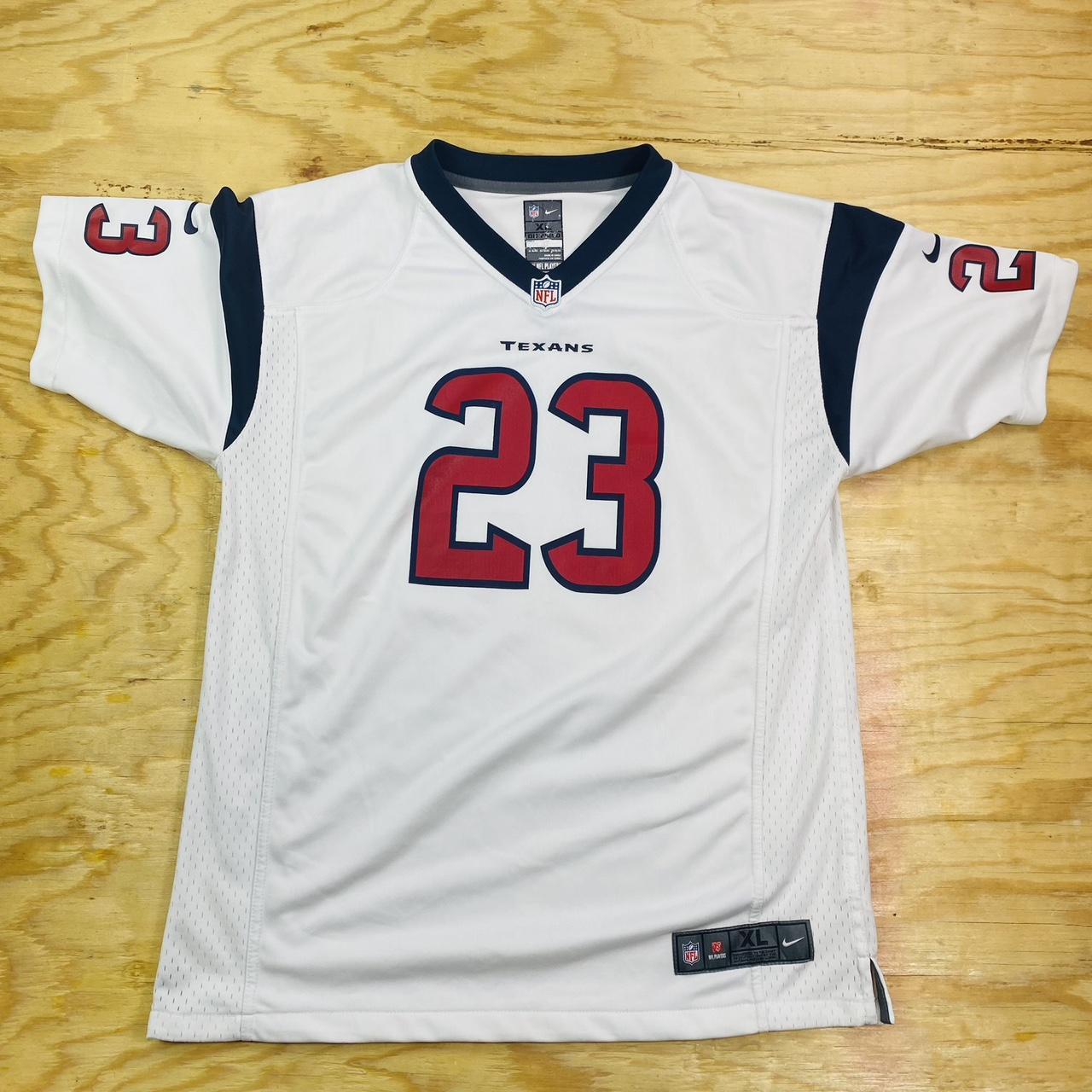 Nike NFL Players Houston Texans Arian Foster #23 T-Shirt Red Blue