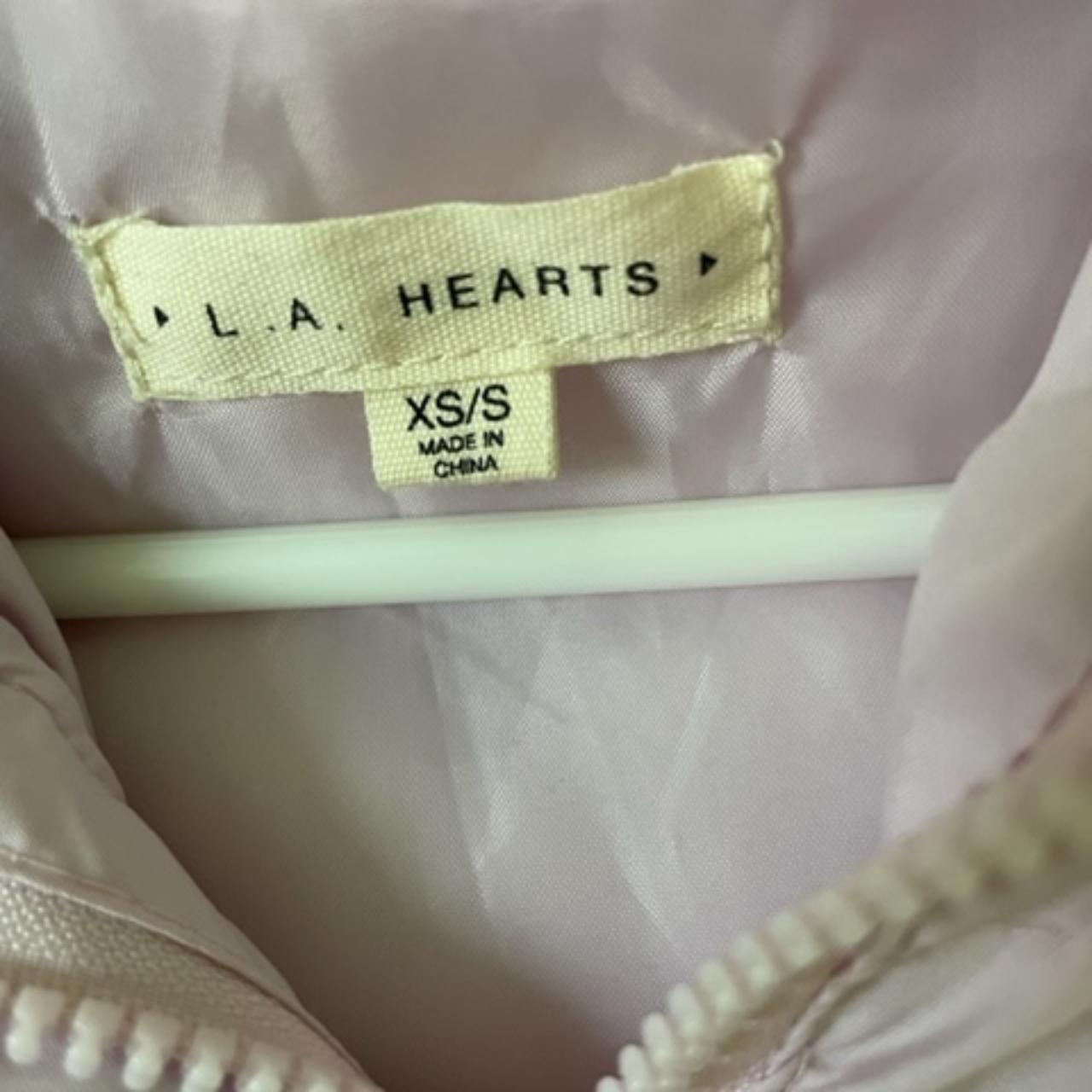 XS/S Pacsun Light Pink Cropped Puffer Jacket - Depop