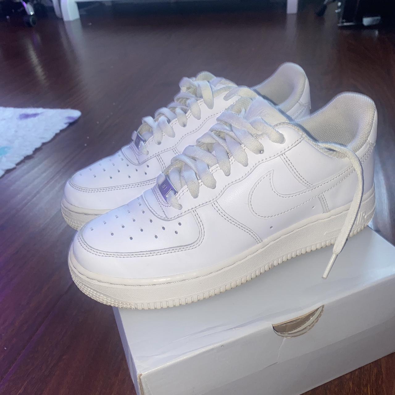 White Air Forces Women’s 7 (with original box) - Depop