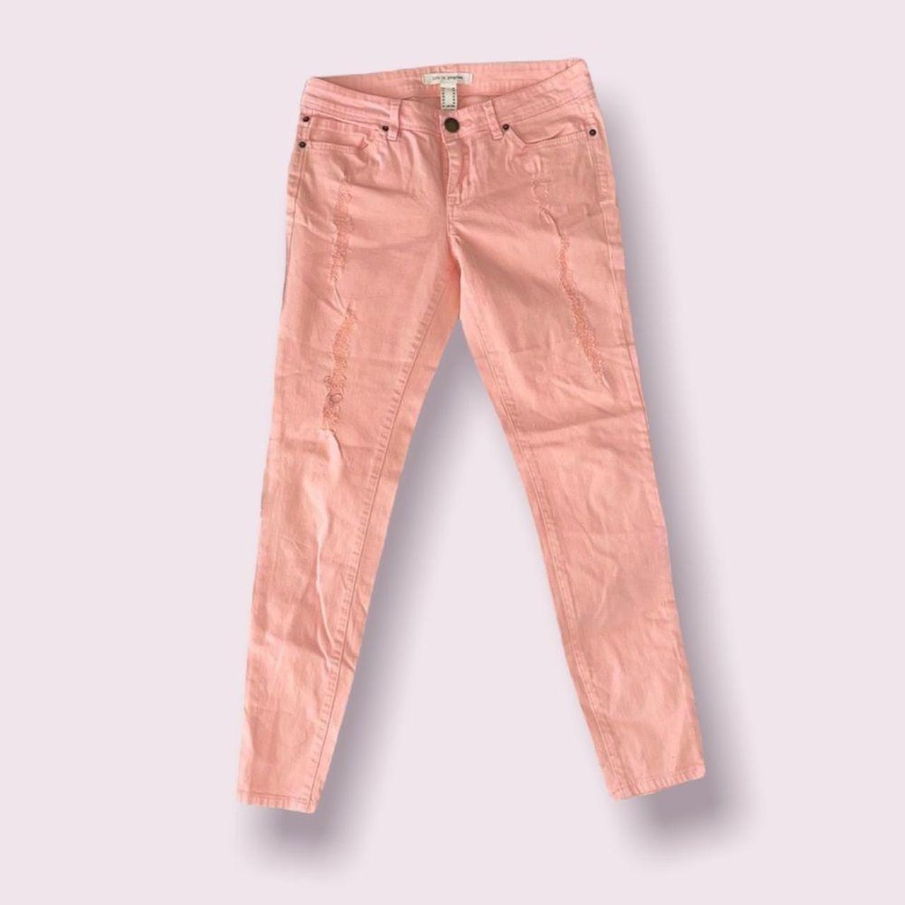 Blush sale colored jeans