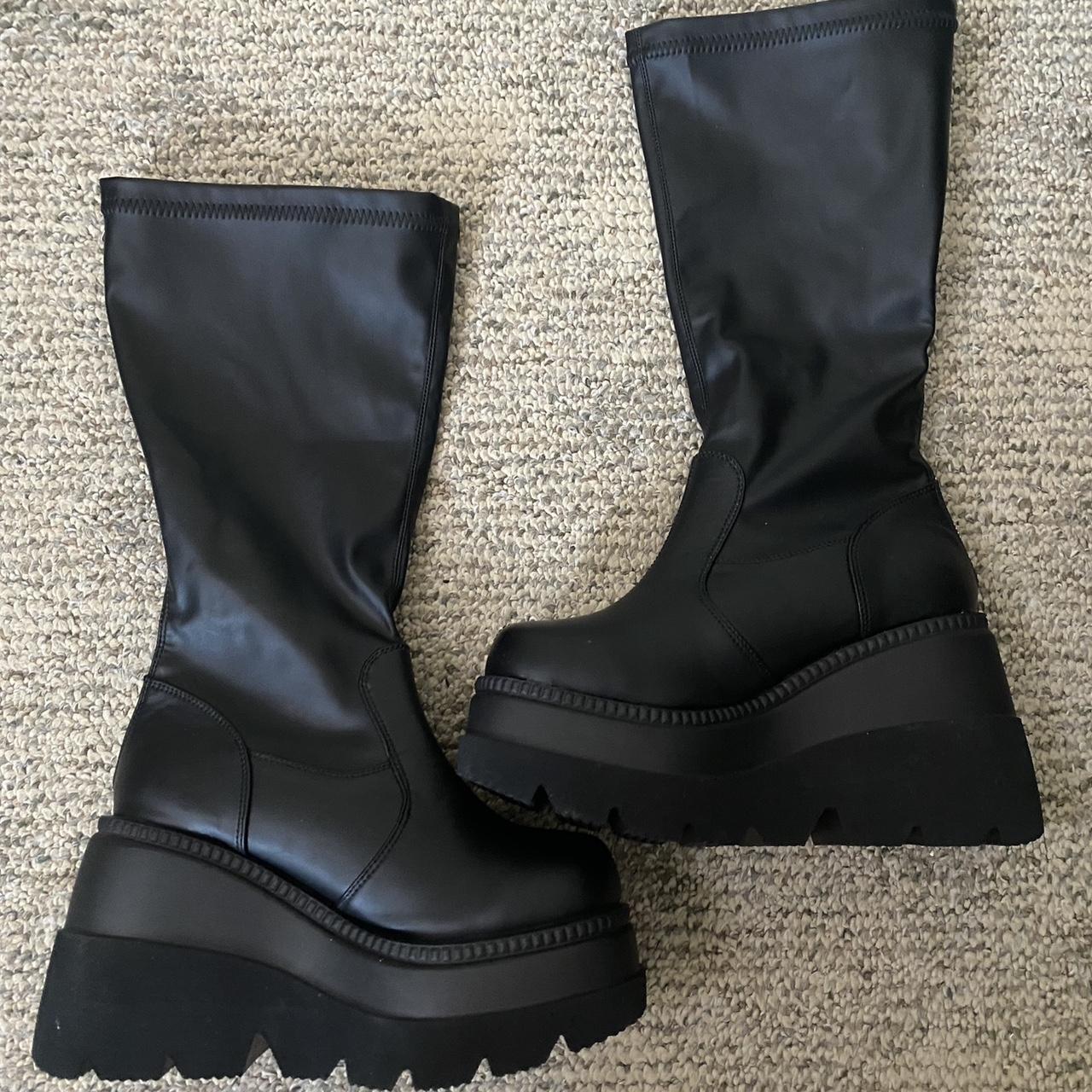Demonia Shaker 65WC wore once to a concert and... Depop