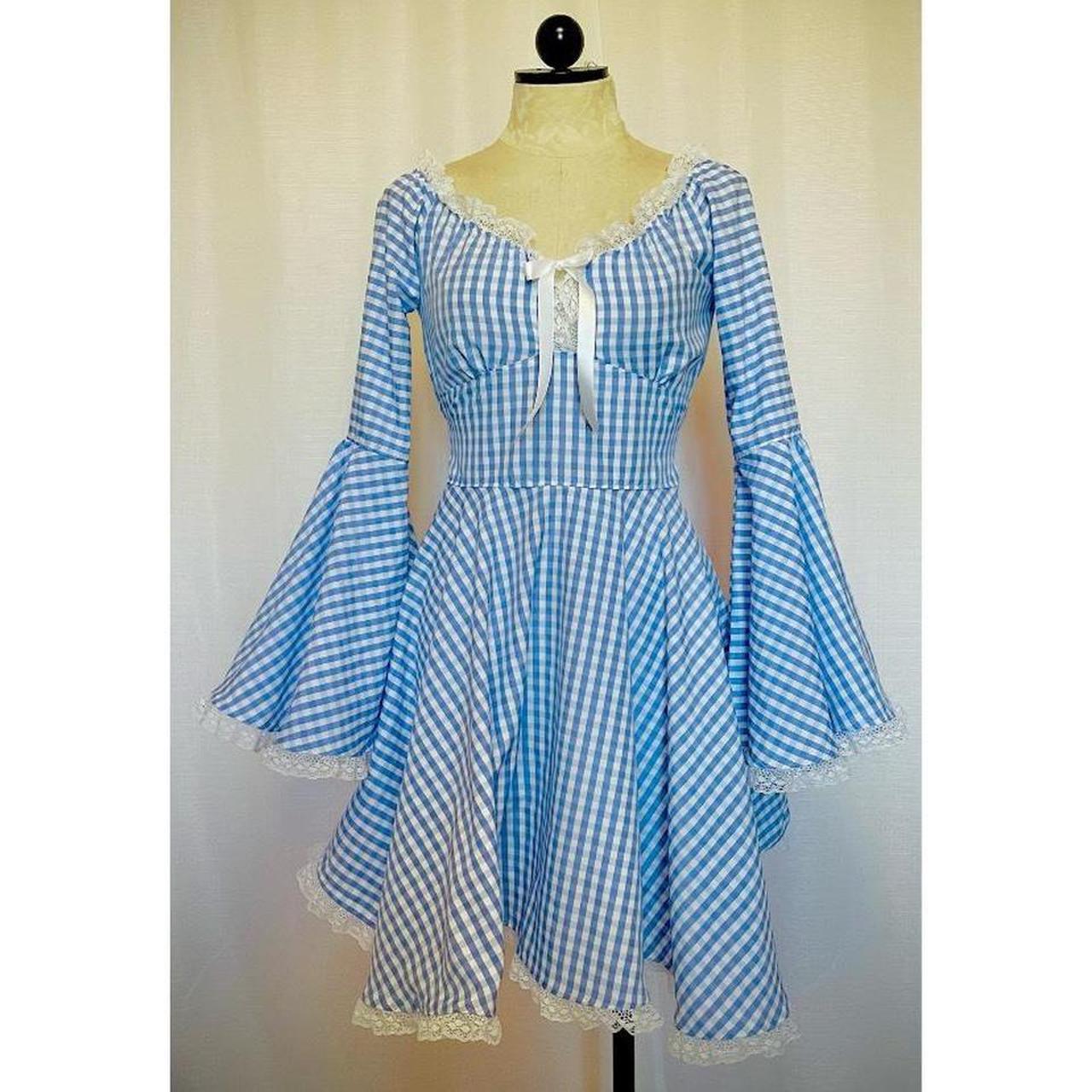 The Gingham Katie Mae dress. Vintage inspired cotton - Depop