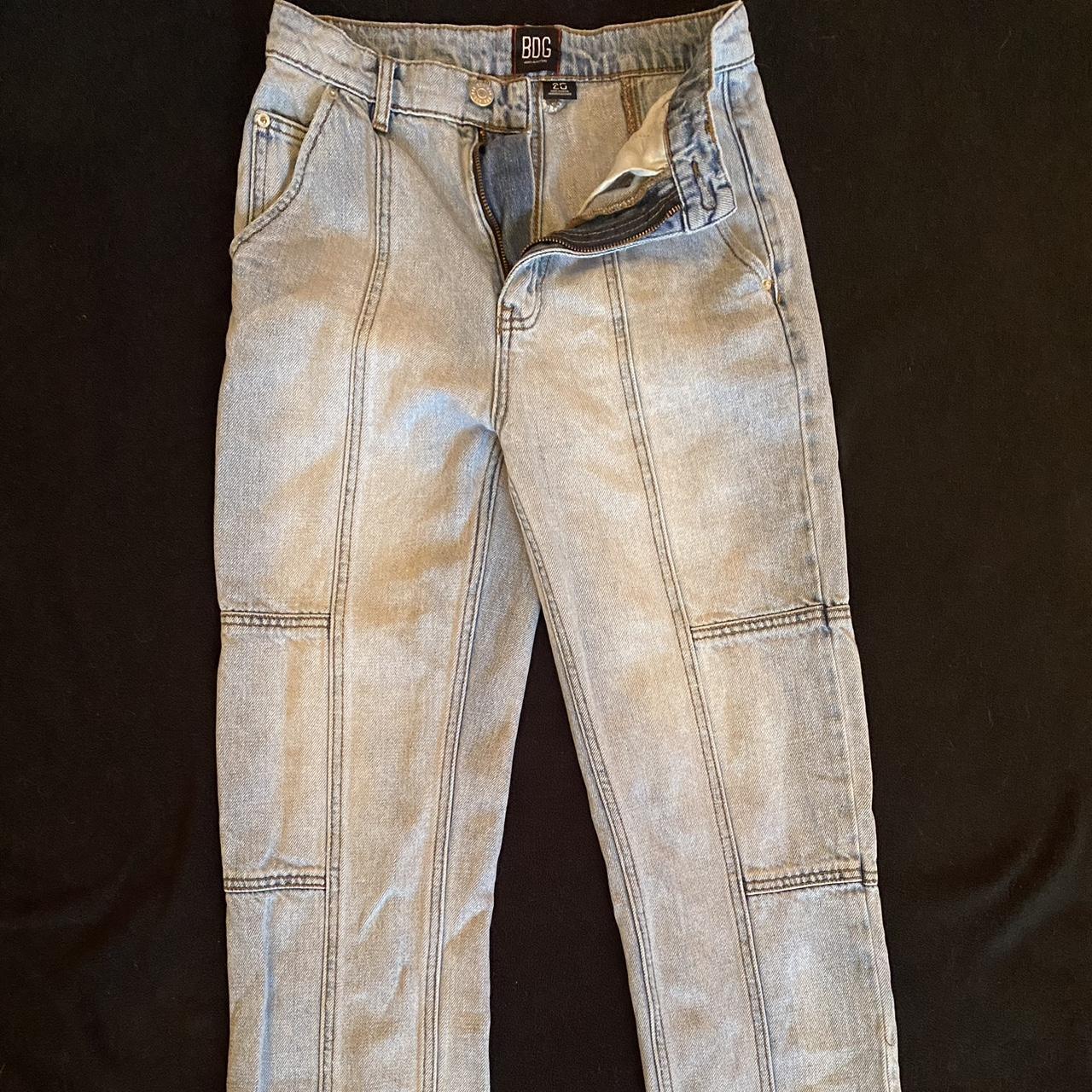 #bdg #jeans #denim #uo #urban light blue jeans no... - Depop