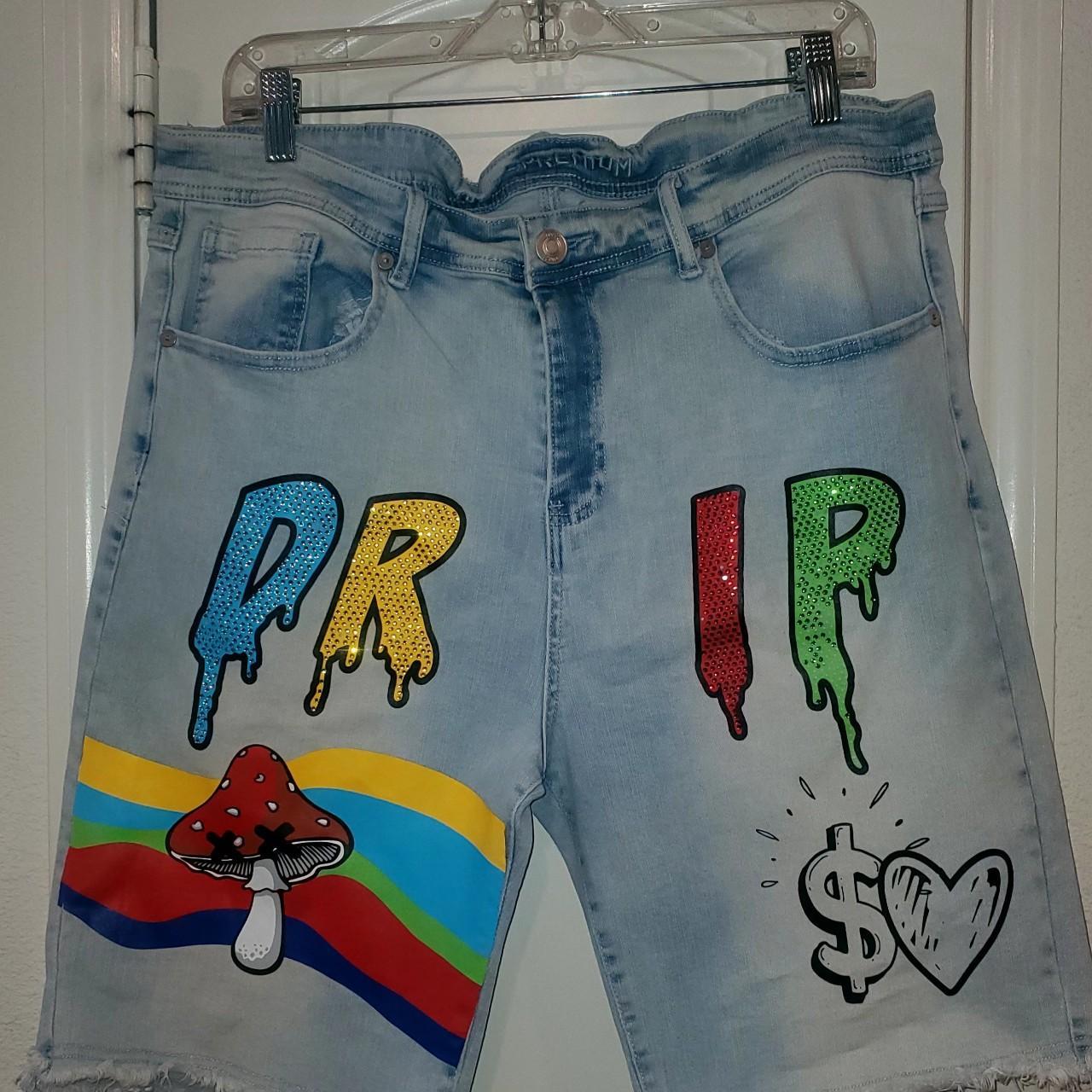 Rue21 Mens Jean Shorts Premium Supreme Flex