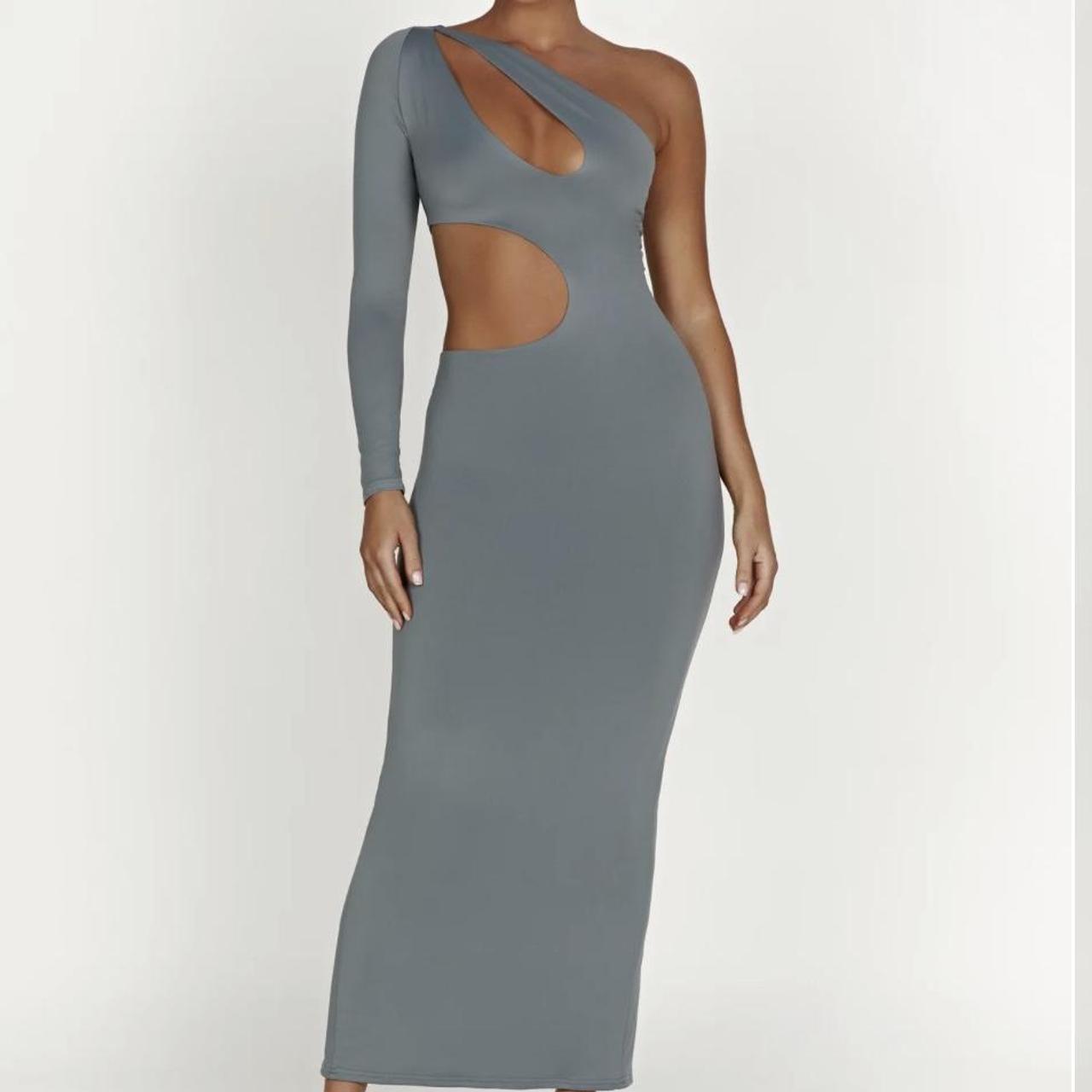 Meshki Joyce Recycled Nylon Cut Out Maxi Dress Depop