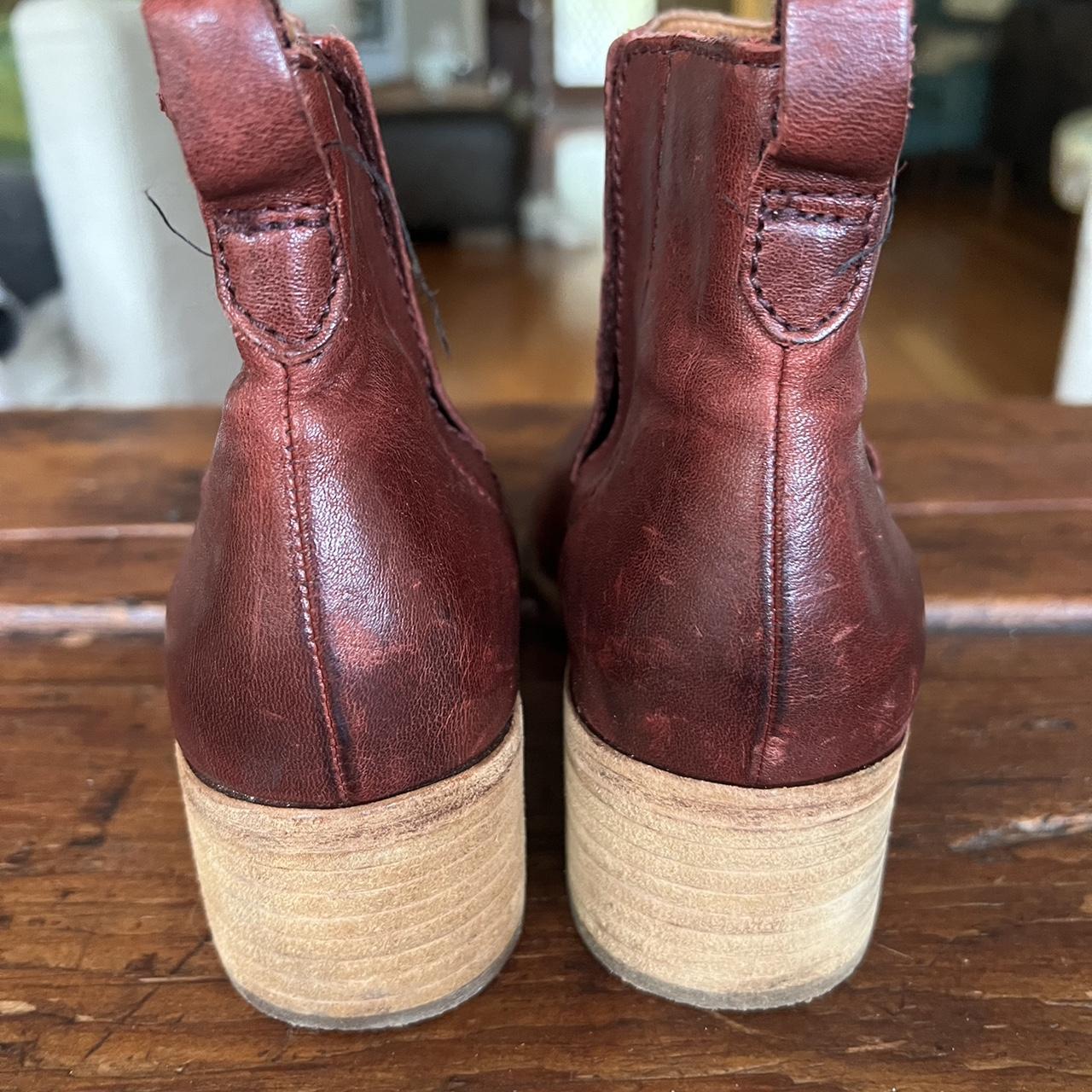 Korks Women's Burgundy and Brown Boots (7)