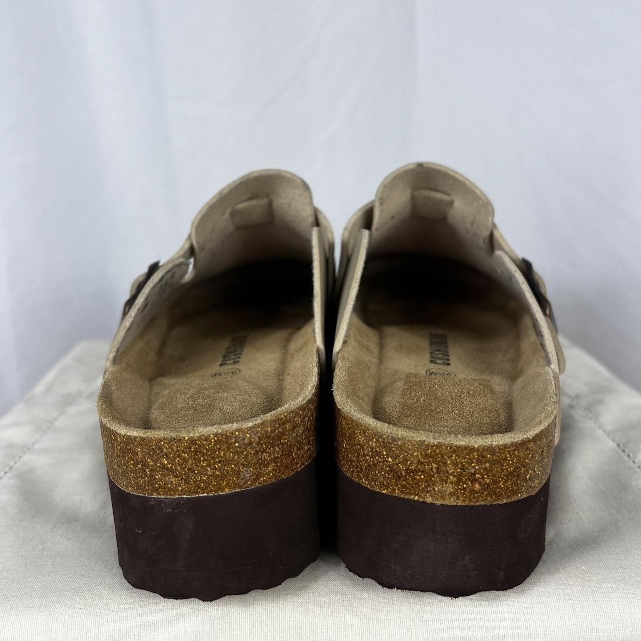 Women's Clogs - Tan/Cream - US 9.5 – Platform Clo… - image 2