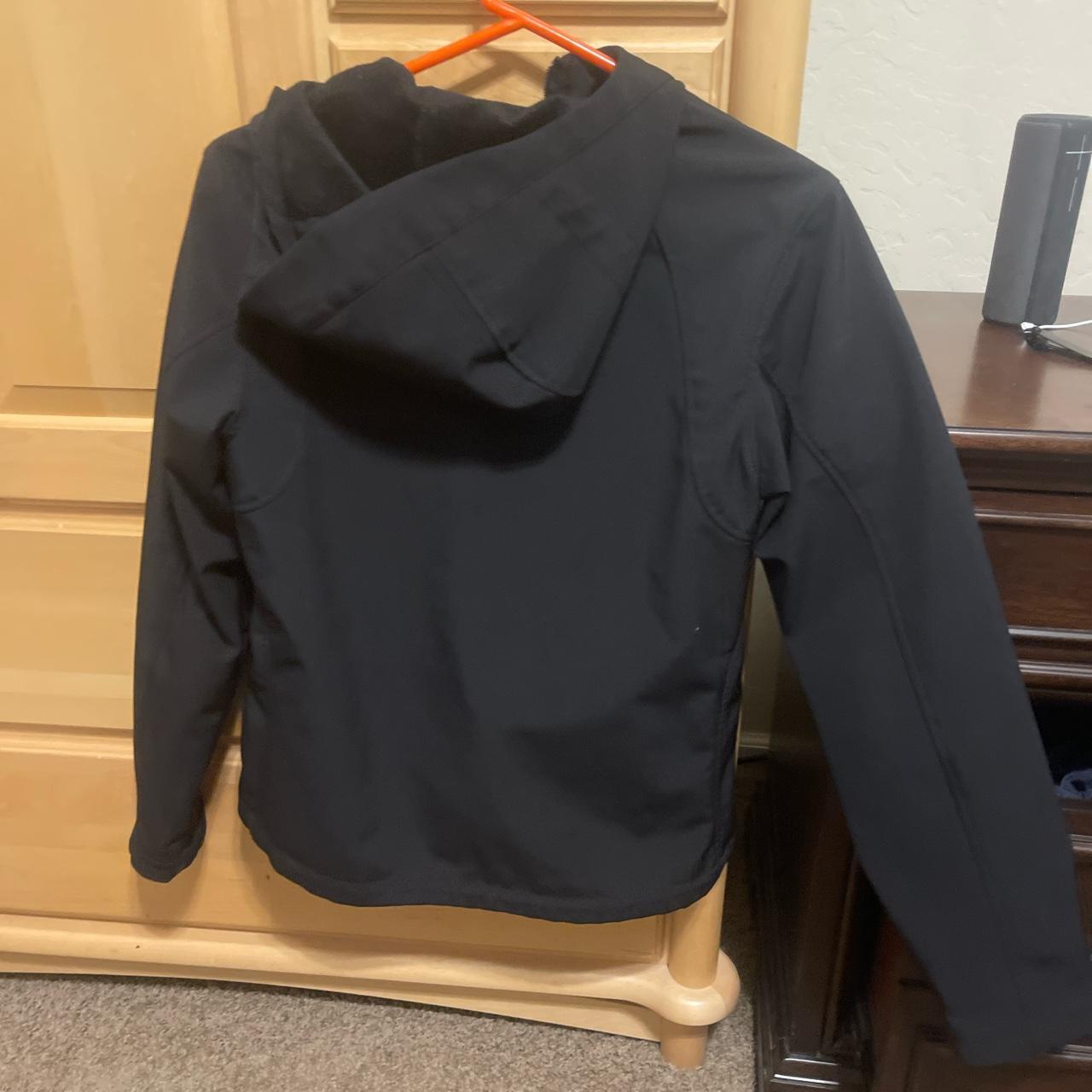 Arc'teryx Men's Black and Grey Jacket Depop