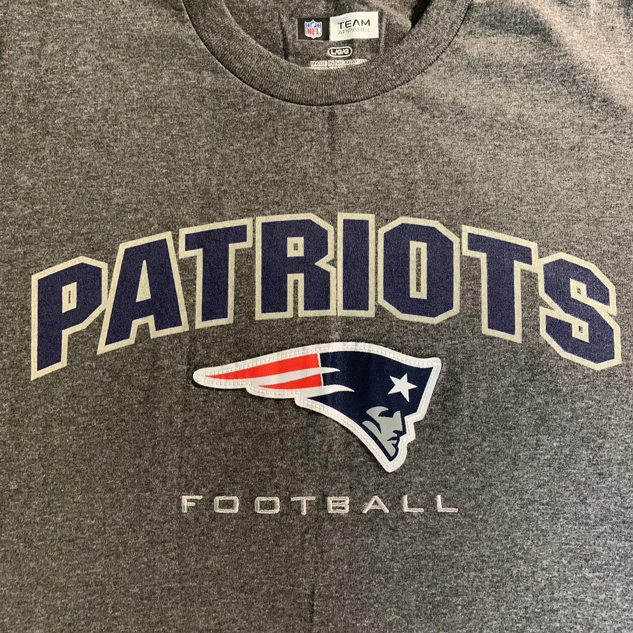 NWOT New England Patriots Stitched Logo Large - Depop