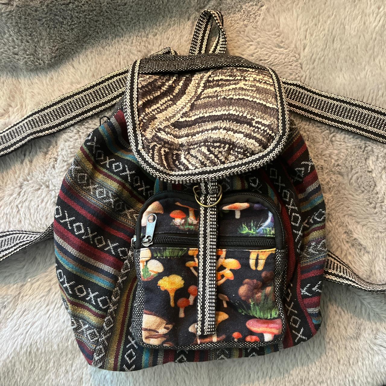 Cute Boho Backpack Boho Ladies Leather Small Backpack Purses