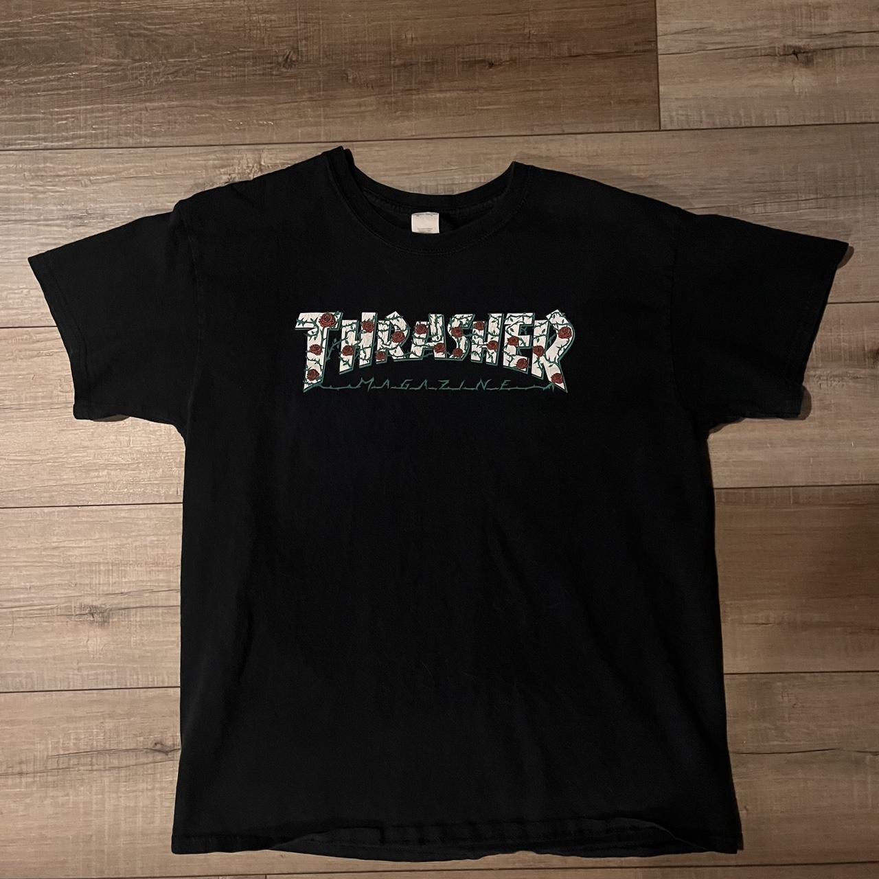 Thrasher rose cheap tee