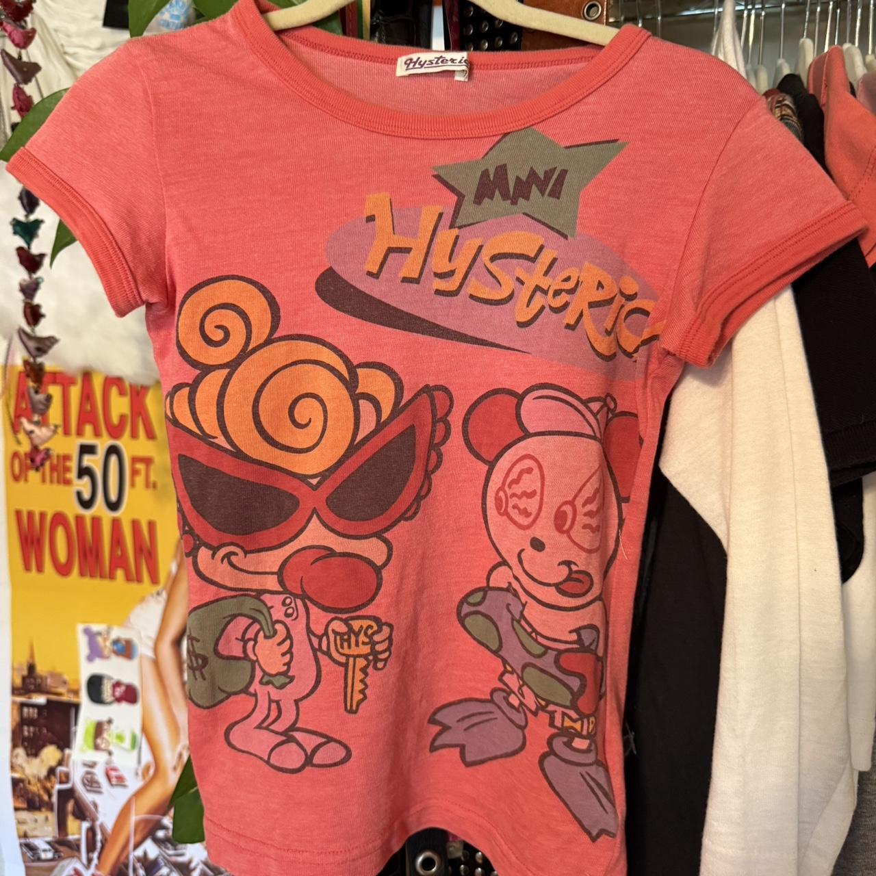Hysteric glamour-baby-tee - Depop