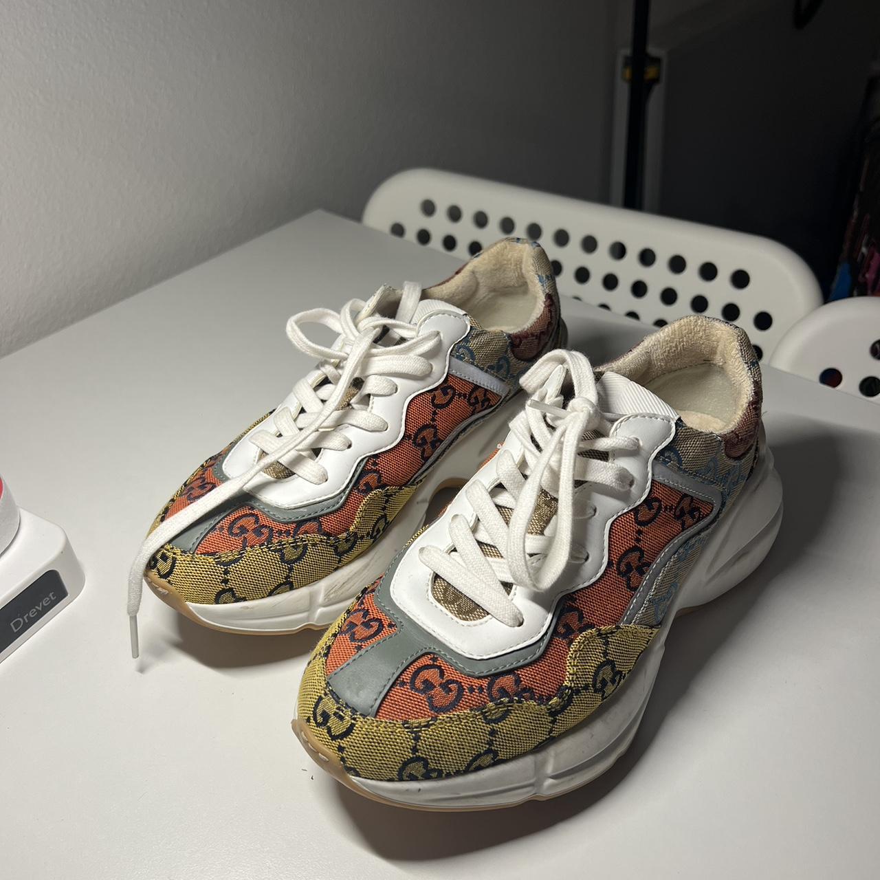 Gucci hot sale worn trainers