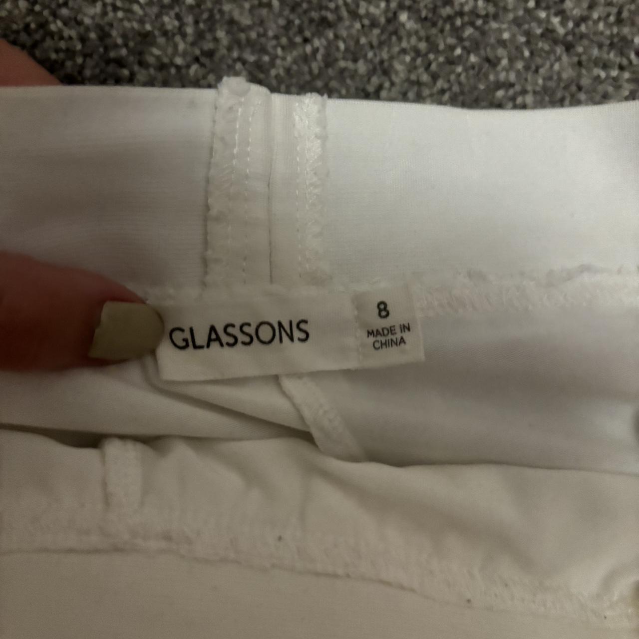 Glassons White Tennis Skirt/Skort Worn but in... Depop