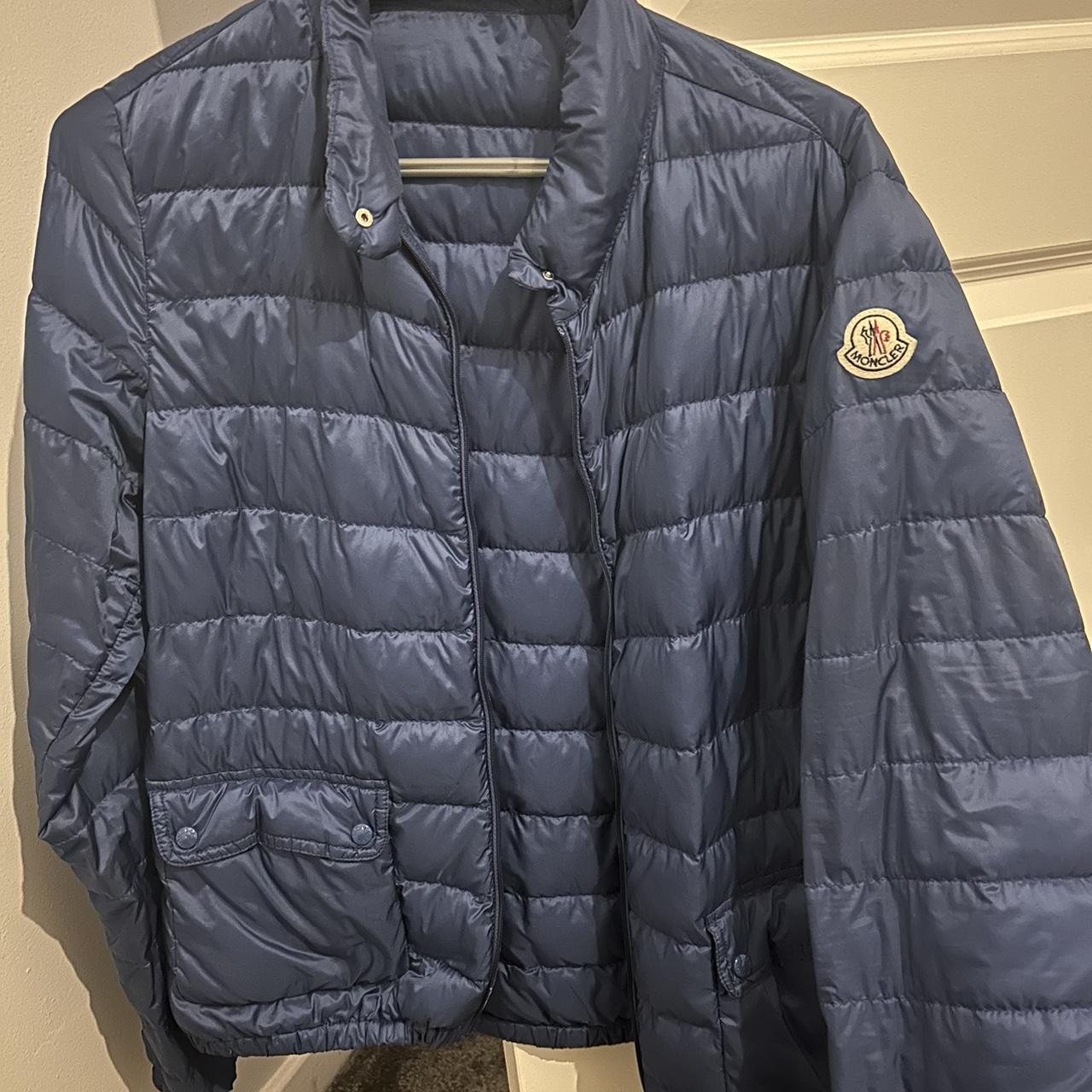 Moncler thin on sale jacket mens