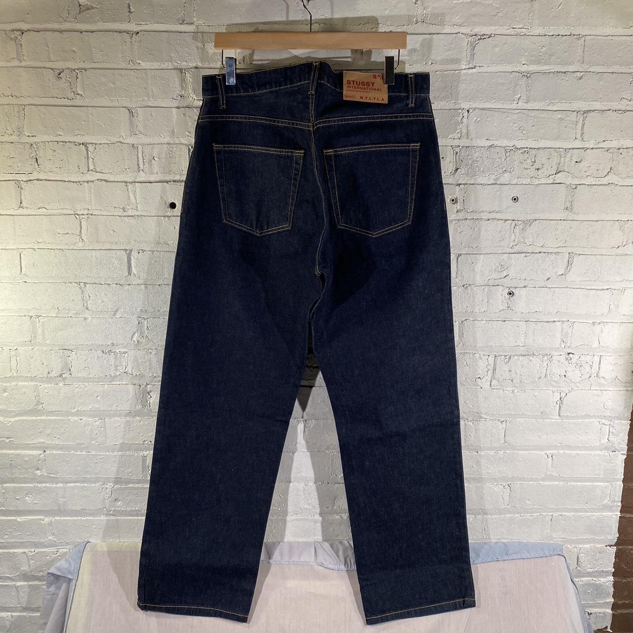 old stussy baggy denim pants 濃紺 Y2k 裏原 old stussy baggy denim pants 濃紺 Y2k 裏原 パンツ