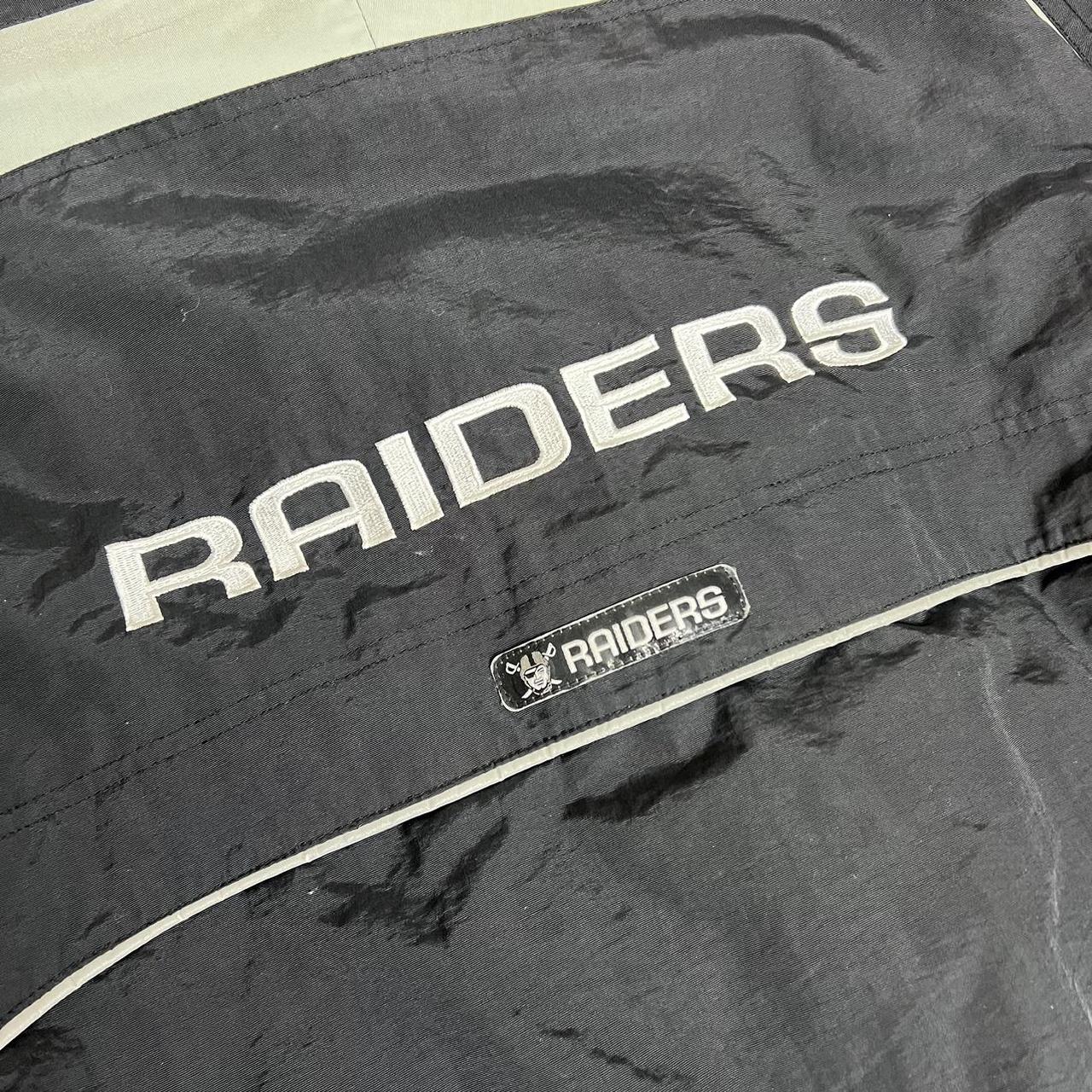 Vintage Reebok Oakland Raiders Puffer Jacket *may - Depop