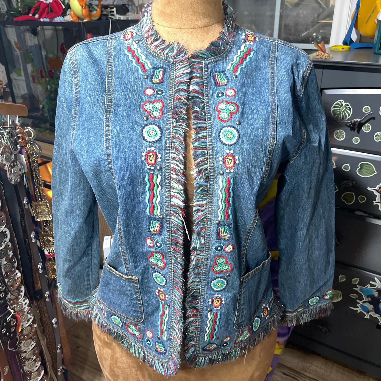 Ruby Rd. Women's Jacket - Blue/Multi - 14 – Embro… - image 1