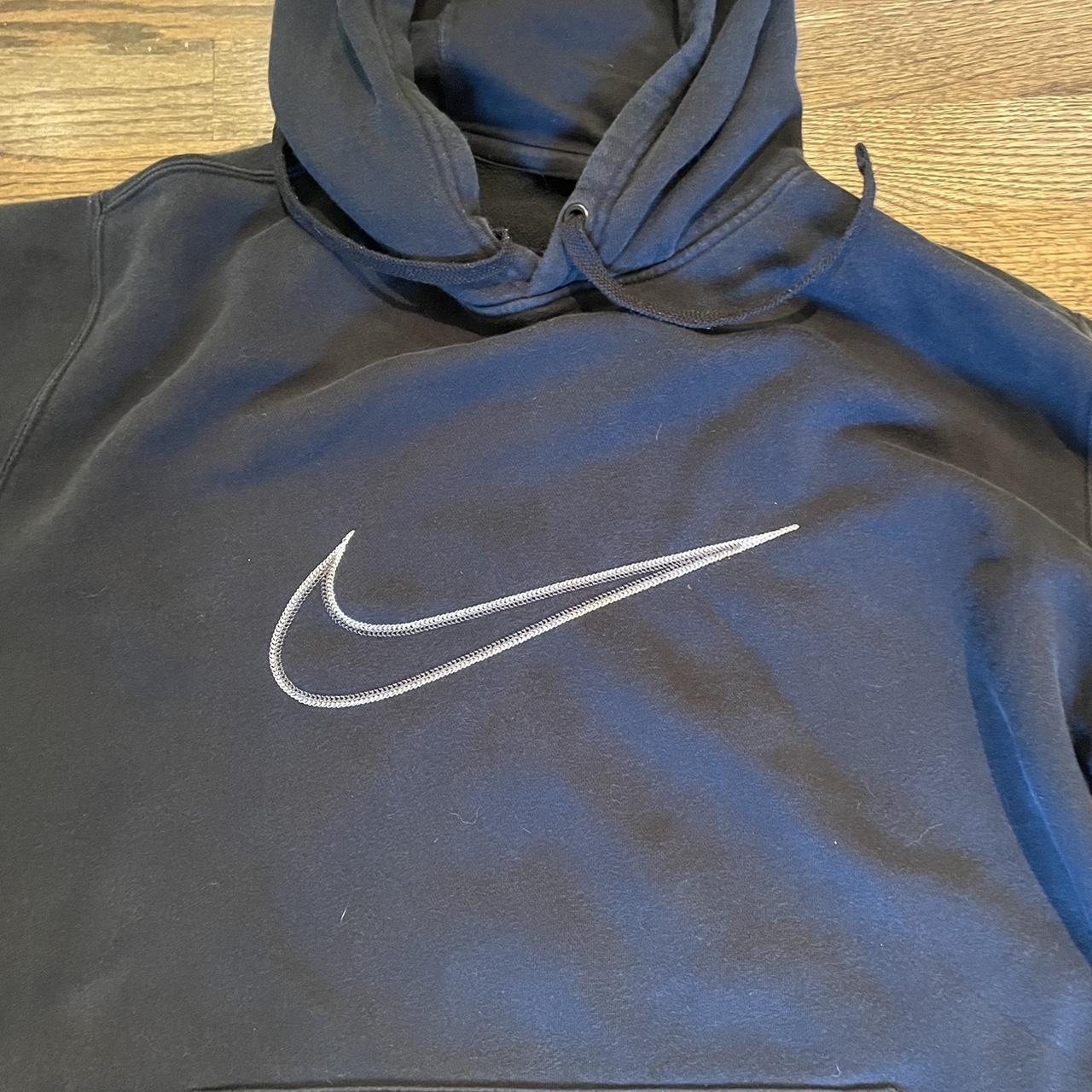 Nike Men's Black Hoodie (3)