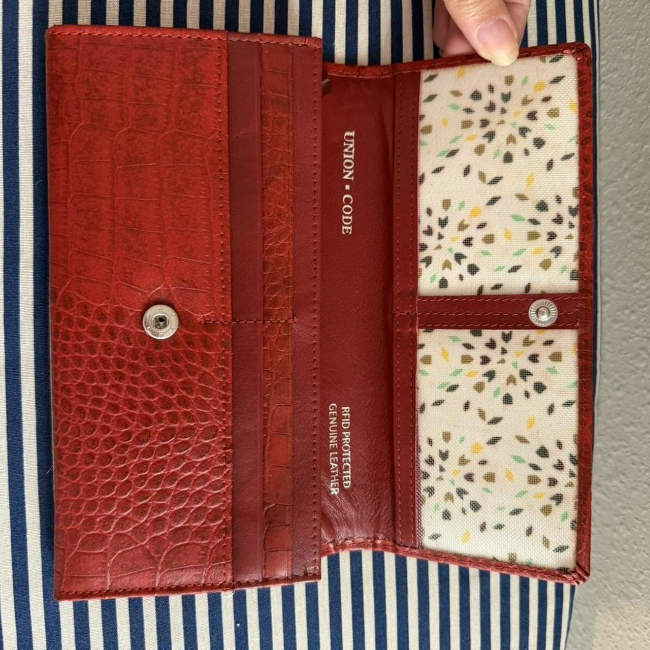 Women's Wallets - Red – Union Code red leather wa… - image 2