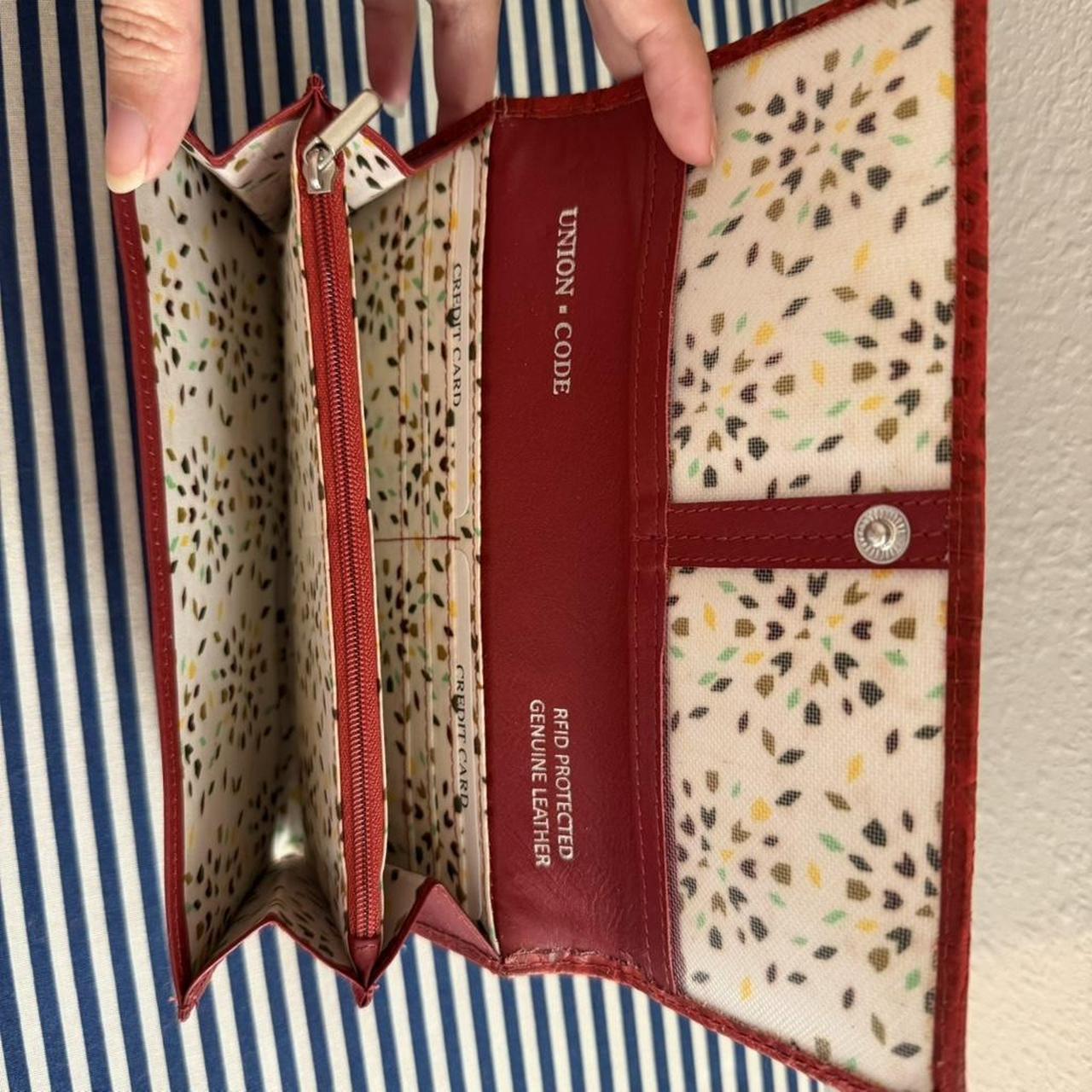 Women's Wallets - Red – Union Code red leather wa… - image 3