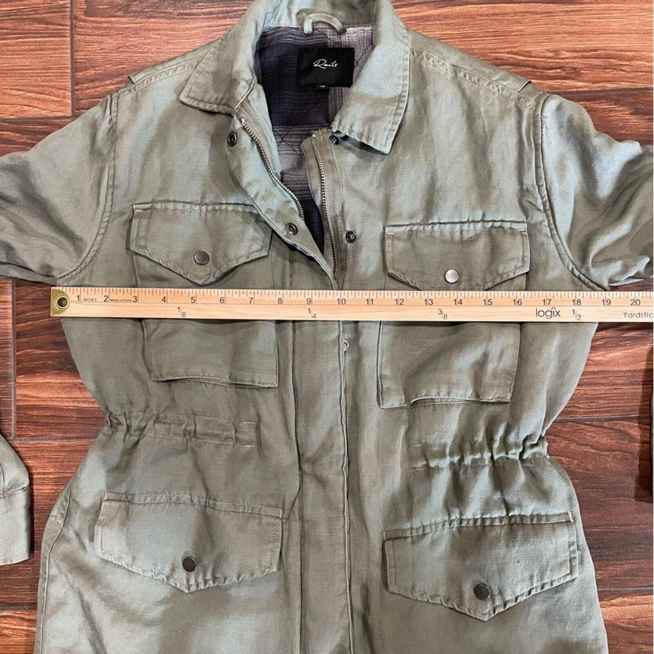 Rails Women's Jacket - Green/Grey - XS – Rails XS… - image 6