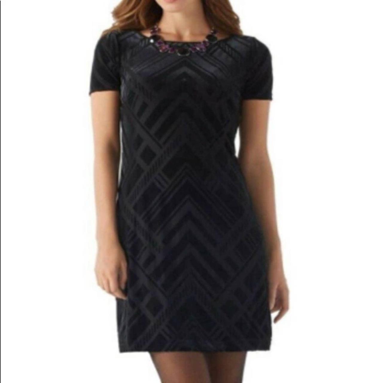 White house black shop market velvet dress