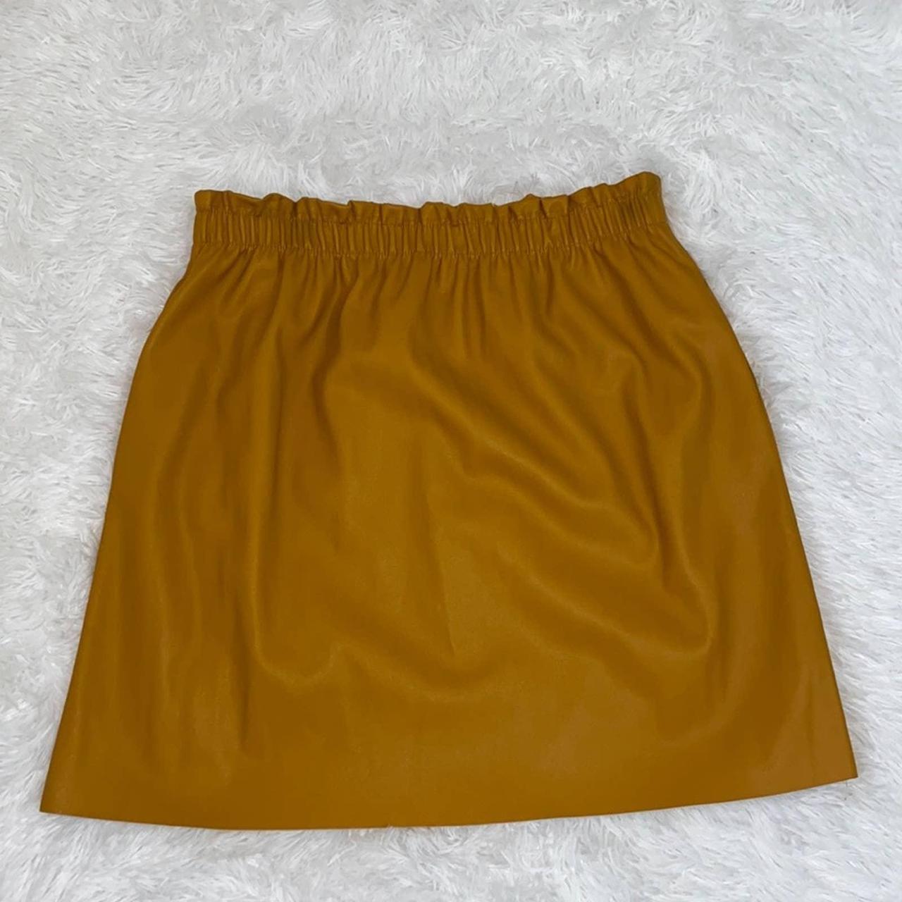 Zara Women's Yellow Skirt (2)