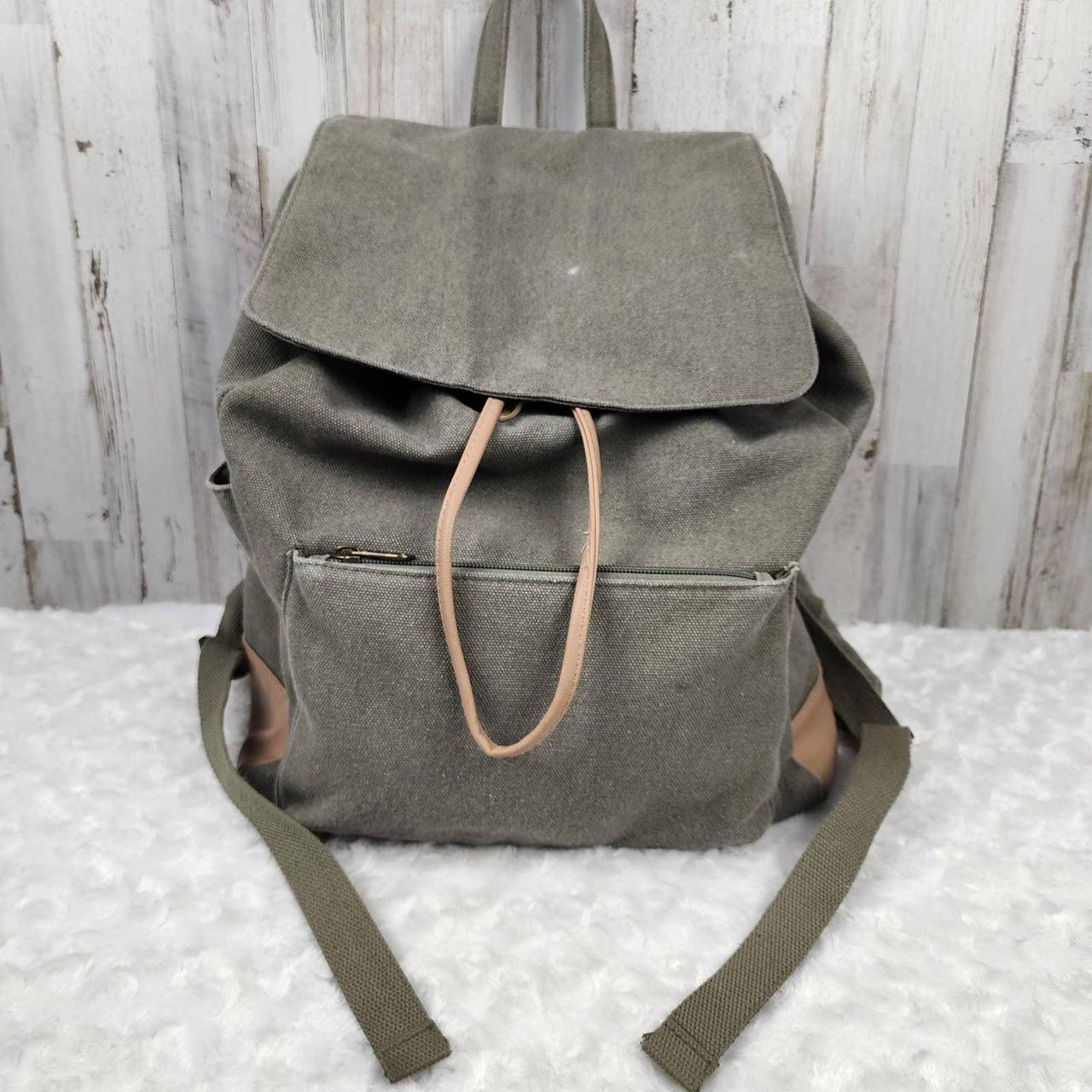 Universal Thread Cinch Flap Top Rucksack Backpack Depop