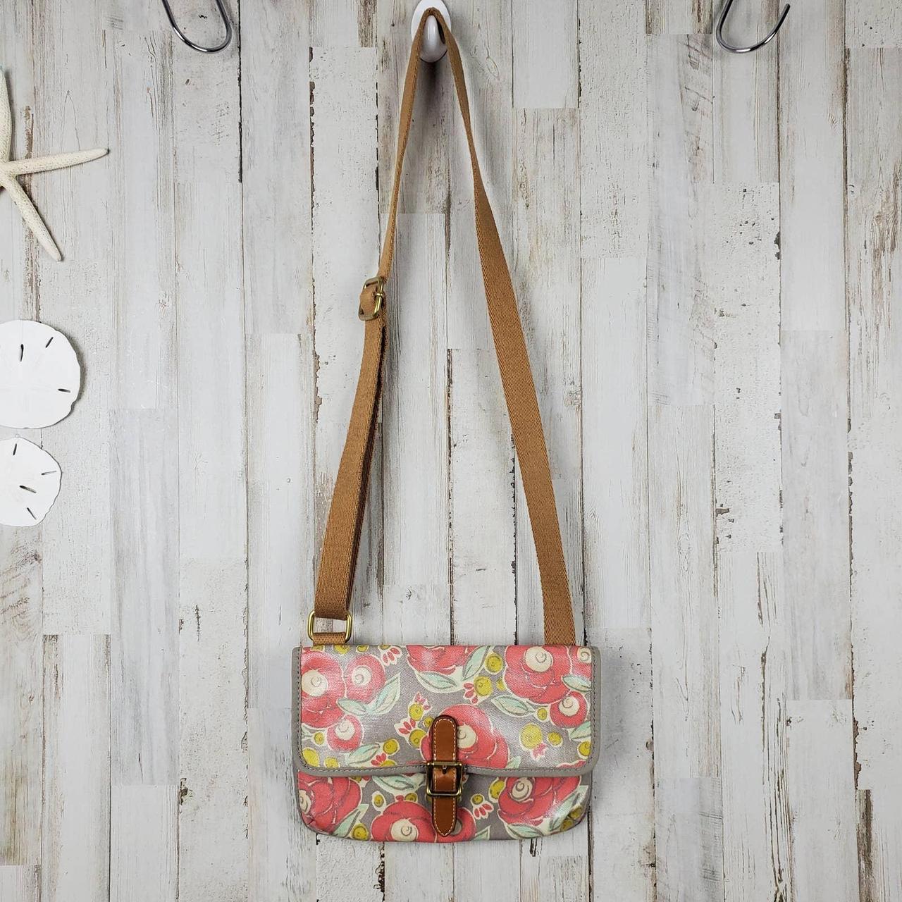 Fossil on sale oilcloth bag