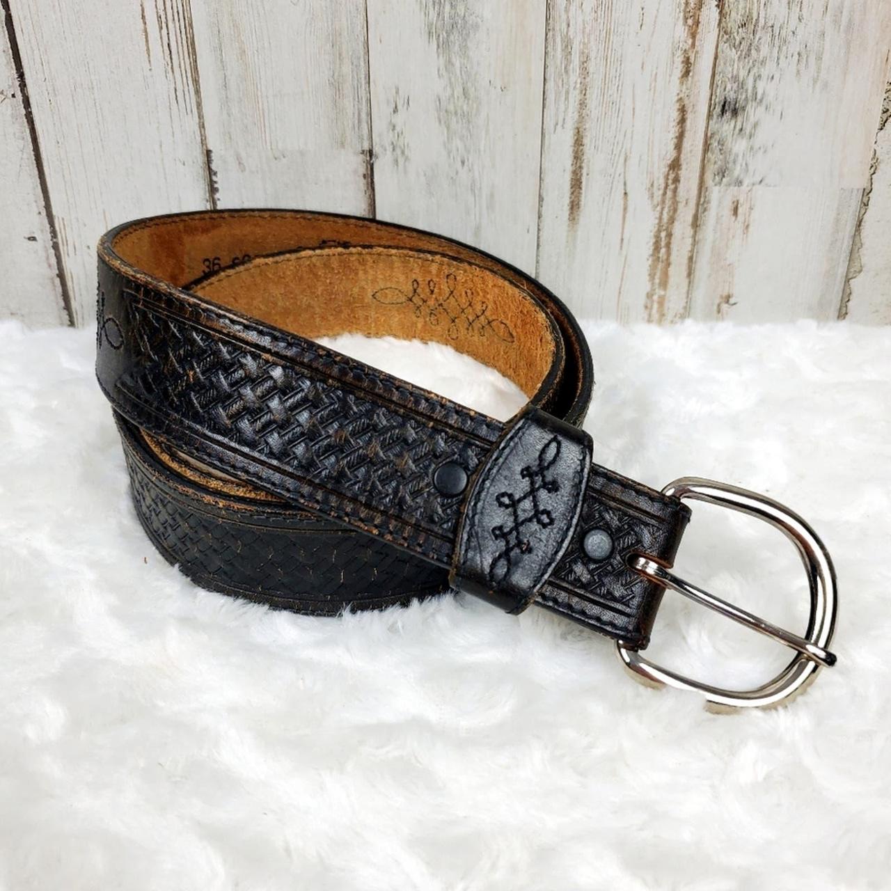 Silver creek outlet leather belts