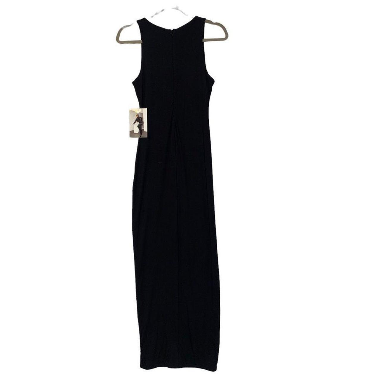 Naked Wardrobe Chic Sleeveless Maxi Dress in Black